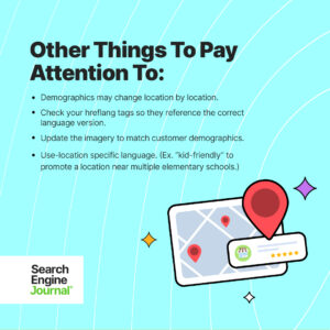 Other tips for ranking in new markets