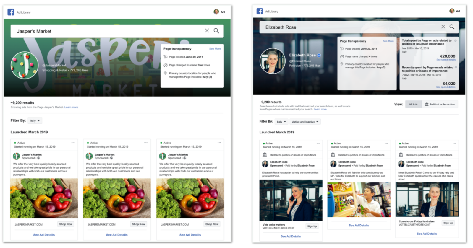 Facebook Lets Users Search for All Active Ads That Pages Are Running