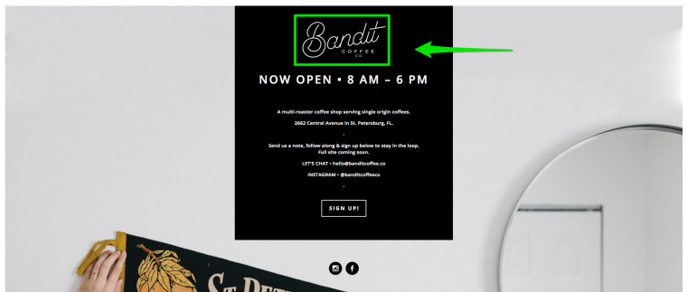 Google Local Search Results Bandit Coffee Co