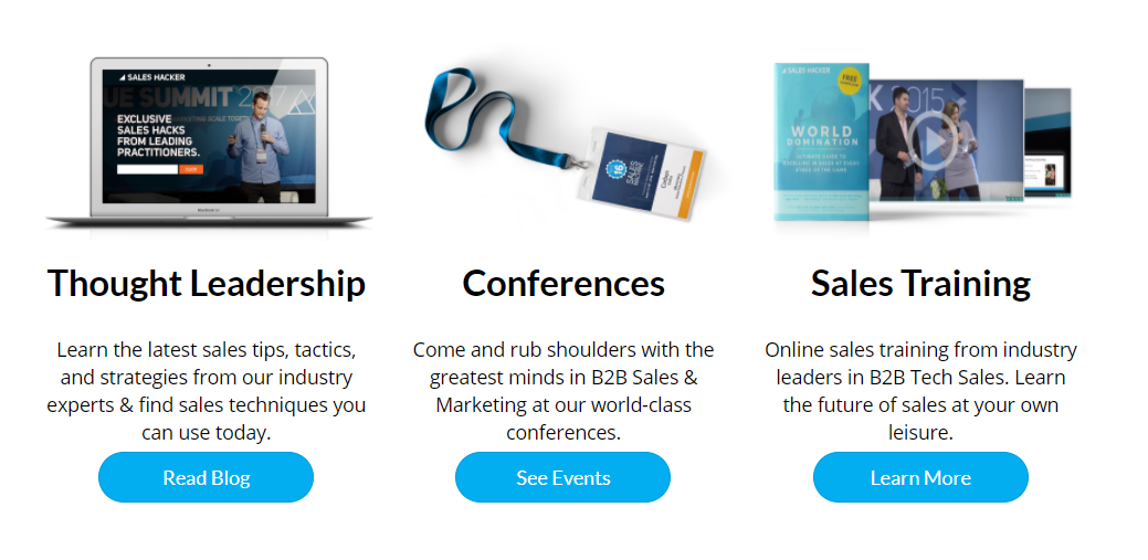 big ticket clients Sales Hacker blog Thought Leadership