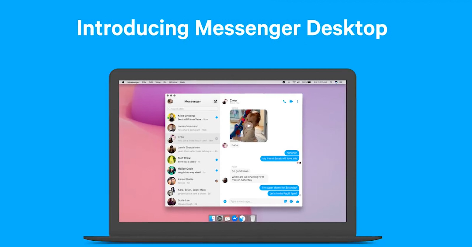 Facebook Messenger Launches Desktop App With Free Group Video Calls