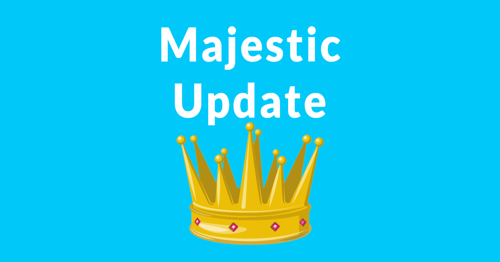Majestic Updates Backlink Tool - You Might Need to See This